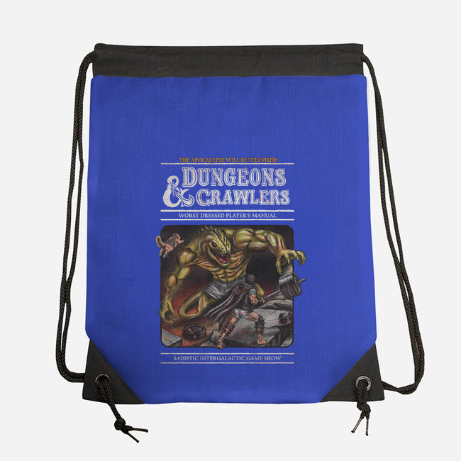 Dungeons And Crawlers-None-Drawstring-Bag-NMdesign