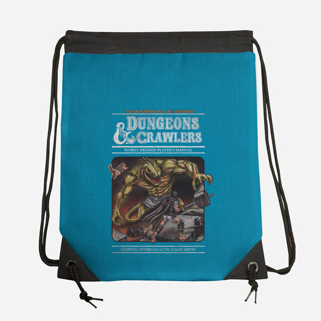 Dungeons And Crawlers-None-Drawstring-Bag-NMdesign