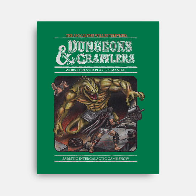 Dungeons And Crawlers-None-Stretched-Canvas-NMdesign
