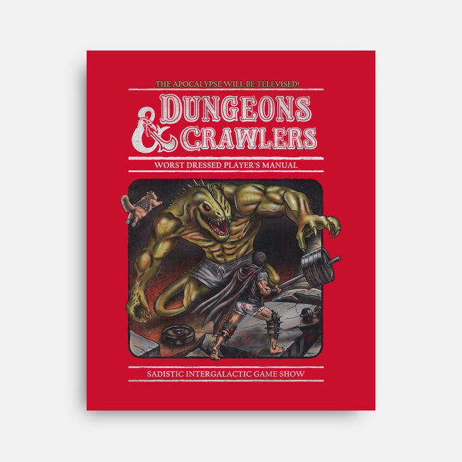 Dungeons And Crawlers-None-Stretched-Canvas-NMdesign