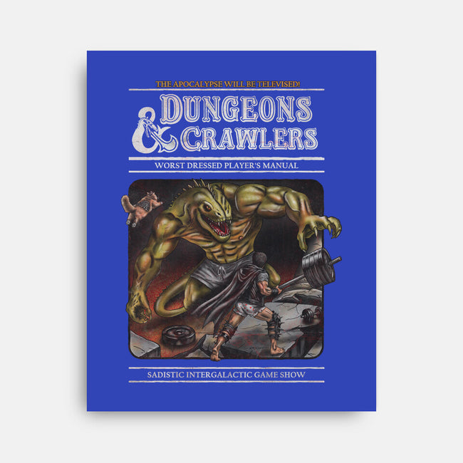 Dungeons And Crawlers-None-Stretched-Canvas-NMdesign