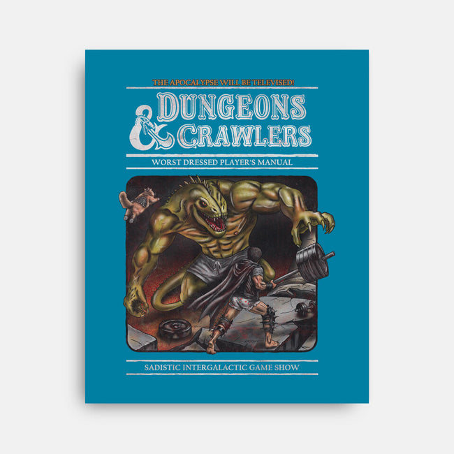 Dungeons And Crawlers-None-Stretched-Canvas-NMdesign