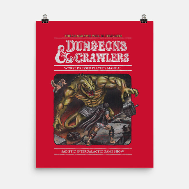 Dungeons And Crawlers-None-Matte-Poster-NMdesign