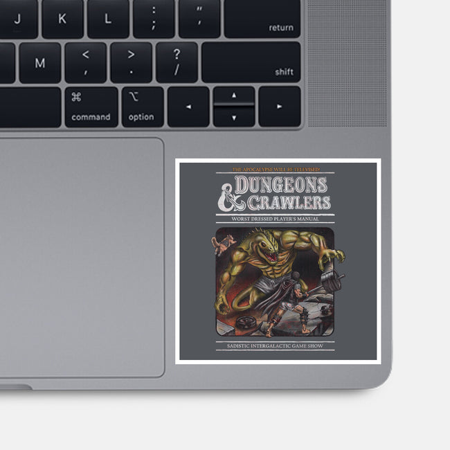 Dungeons And Crawlers-None-Glossy-Sticker-NMdesign