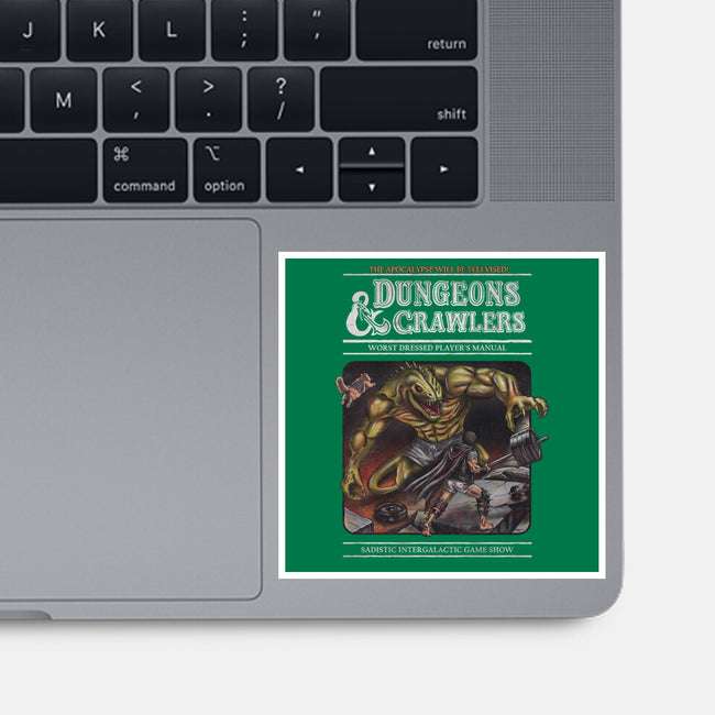 Dungeons And Crawlers-None-Glossy-Sticker-NMdesign