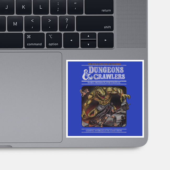 Dungeons And Crawlers-None-Glossy-Sticker-NMdesign