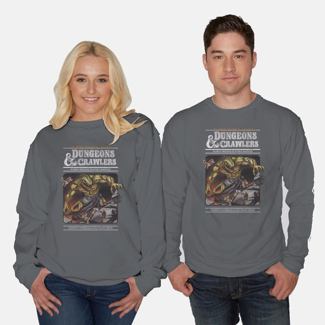 Dungeons And Crawlers-Unisex-Crew Neck-Sweatshirt-NMdesign