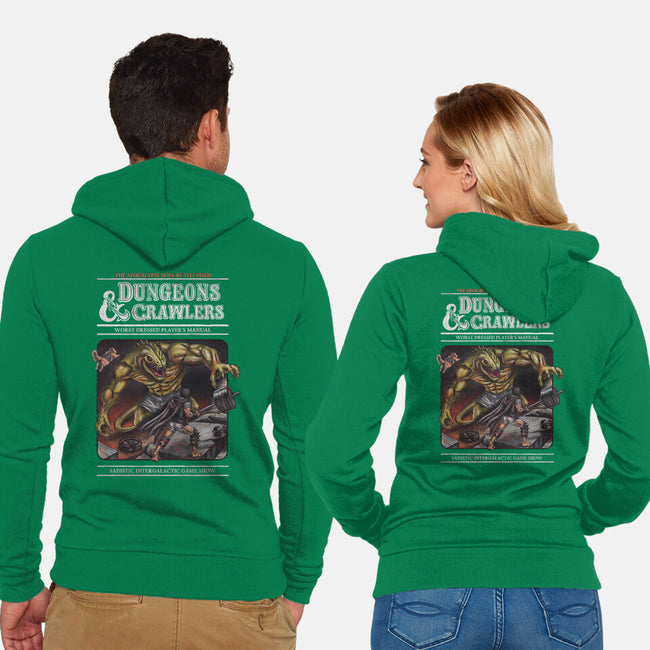 Dungeons And Crawlers-Unisex-Zip-Up-Sweatshirt-NMdesign