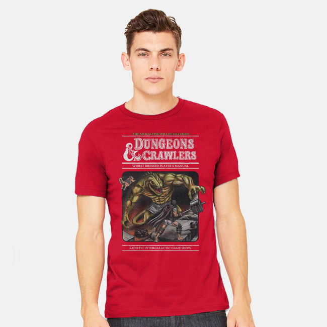 Dungeons And Crawlers-Mens-Heavyweight-Tee-NMdesign