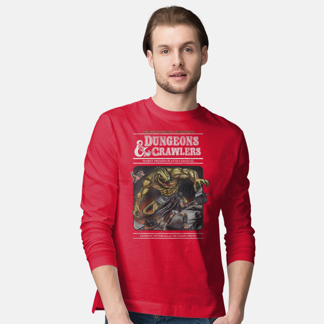 Dungeons And Crawlers-Mens-Long Sleeved-Tee-NMdesign