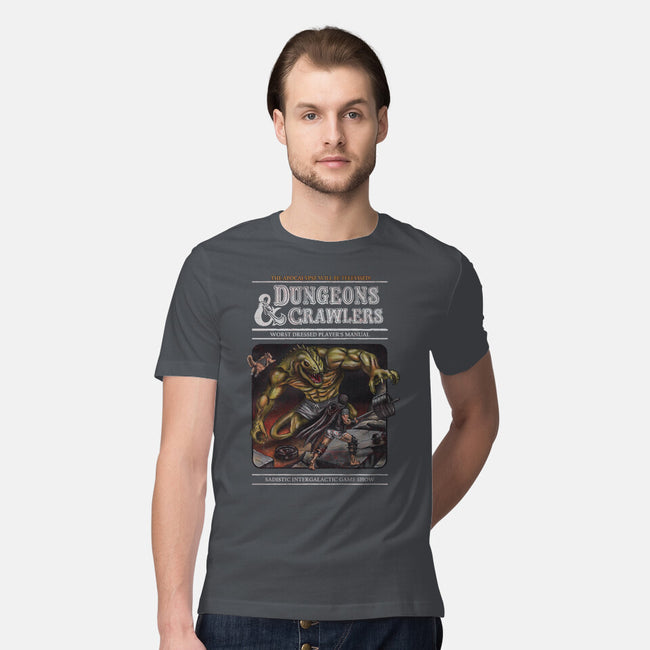 Dungeons And Crawlers-Mens-Premium-Tee-NMdesign