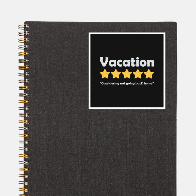 Vacation Review-None-Glossy-Sticker-NMdesign