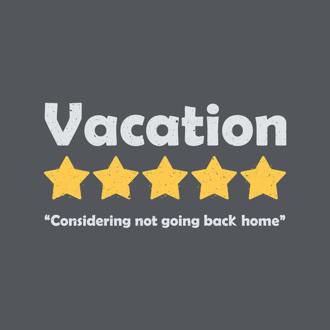 Vacation Review-Womens-Fitted-Tee-NMdesign