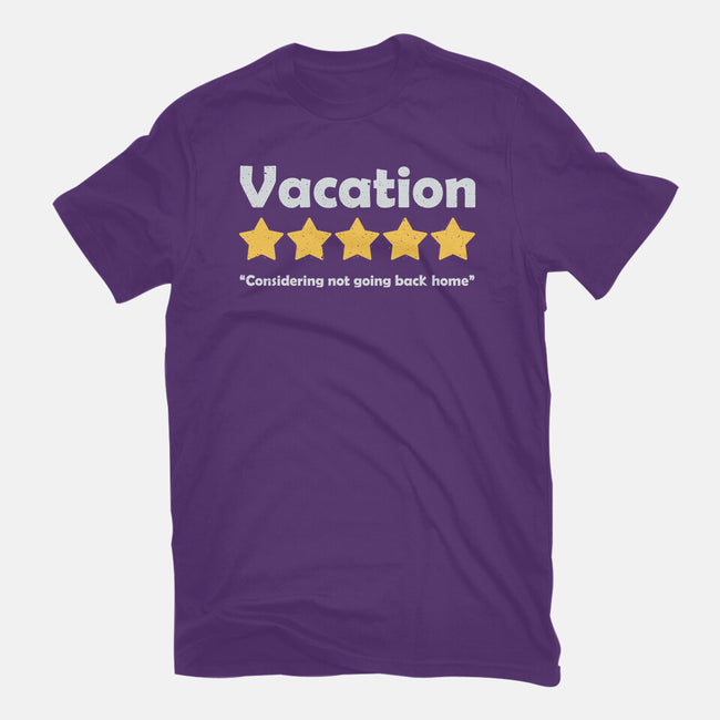 Vacation Review-Womens-Basic-Tee-NMdesign