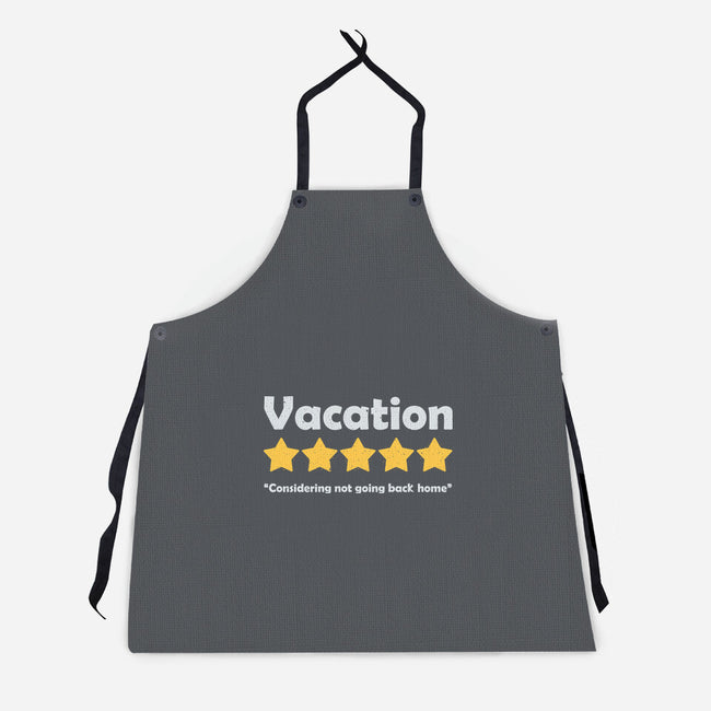 Vacation Review-Unisex-Kitchen-Apron-NMdesign
