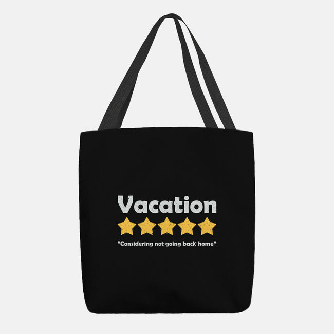 Vacation Review-None-Basic Tote-Bag-NMdesign