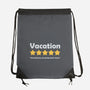 Vacation Review-None-Drawstring-Bag-NMdesign