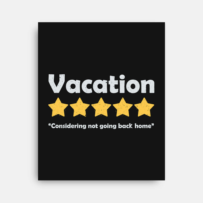 Vacation Review-None-Stretched-Canvas-NMdesign