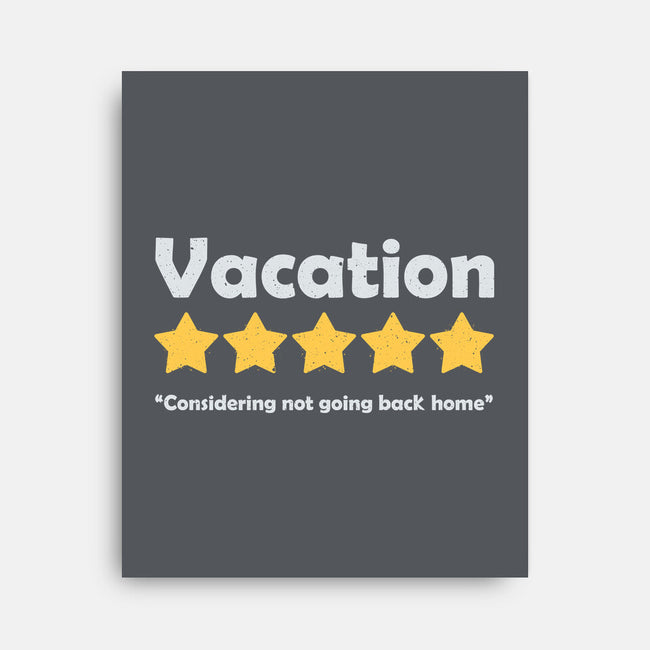 Vacation Review-None-Stretched-Canvas-NMdesign