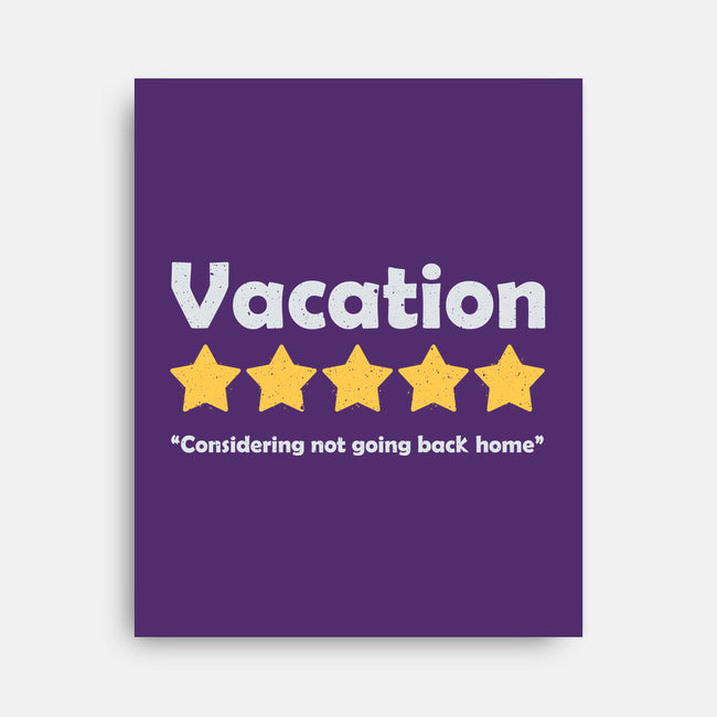 Vacation Review-None-Stretched-Canvas-NMdesign