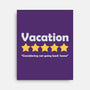 Vacation Review-None-Stretched-Canvas-NMdesign