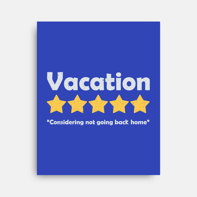 Vacation Review-None-Stretched-Canvas-NMdesign