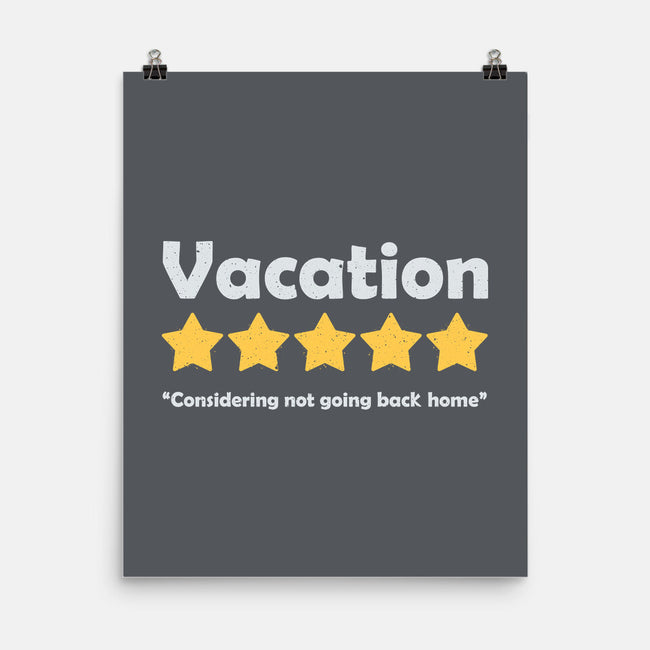 Vacation Review-None-Matte-Poster-NMdesign