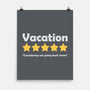 Vacation Review-None-Matte-Poster-NMdesign