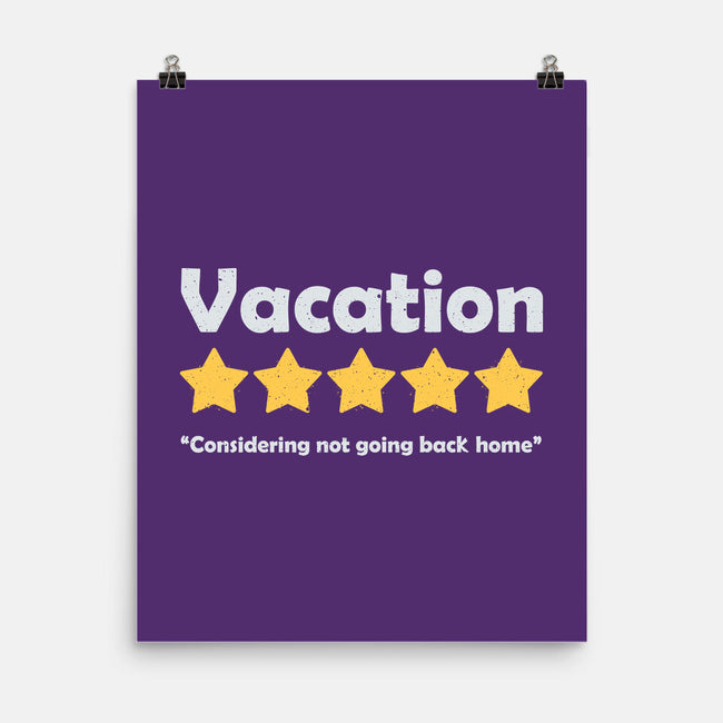 Vacation Review-None-Matte-Poster-NMdesign