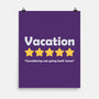 Vacation Review-None-Matte-Poster-NMdesign