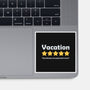 Vacation Review-None-Glossy-Sticker-NMdesign