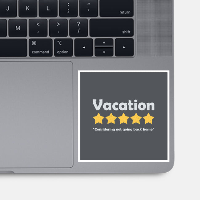 Vacation Review-None-Glossy-Sticker-NMdesign