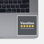Vacation Review-None-Glossy-Sticker-NMdesign