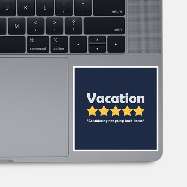 Vacation Review-None-Glossy-Sticker-NMdesign
