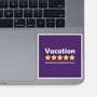 Vacation Review-None-Glossy-Sticker-NMdesign