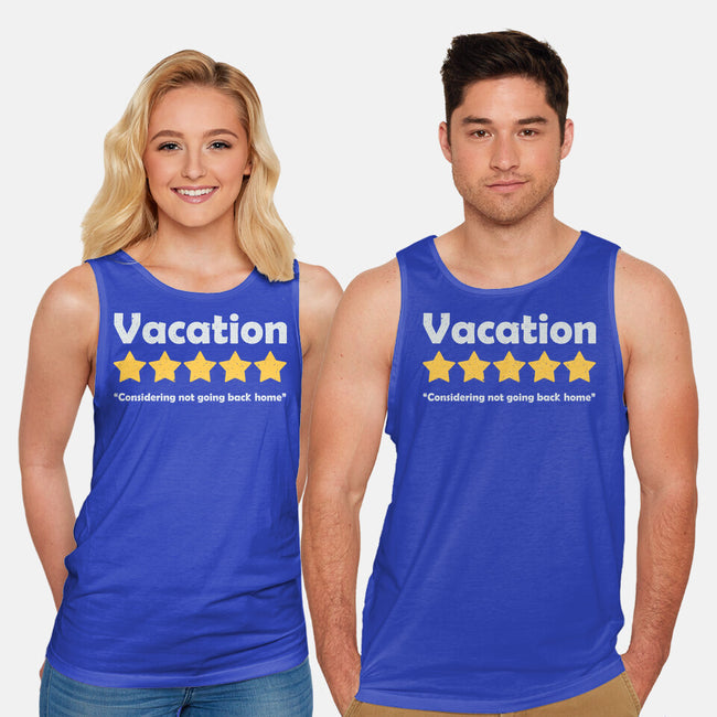 Vacation Review-Unisex-Basic-Tank-NMdesign