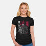 En And Kikurage-Womens-Fitted-Tee-xMorfina