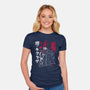 En And Kikurage-Womens-Fitted-Tee-xMorfina