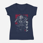 Kaiman-Womens-V-Neck-Tee-xMorfina