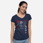 Kaiman-Womens-V-Neck-Tee-xMorfina