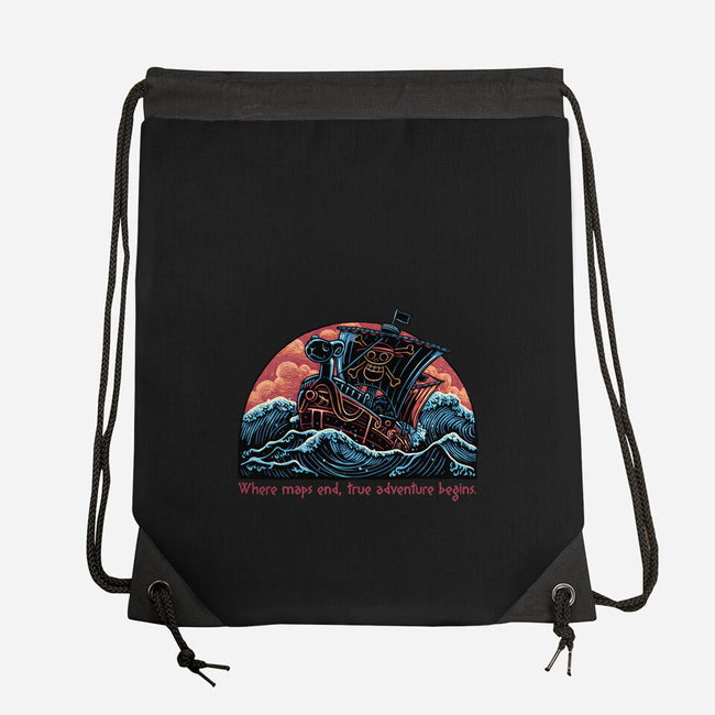Where Maps End-None-Drawstring-Bag-glitchygorilla