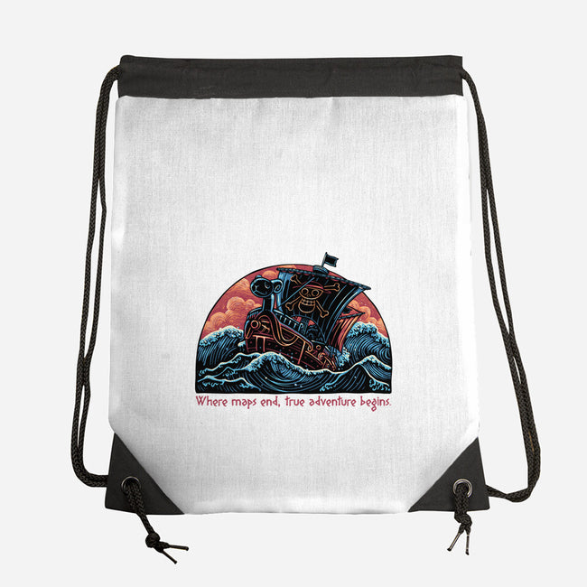 Where Maps End-None-Drawstring-Bag-glitchygorilla