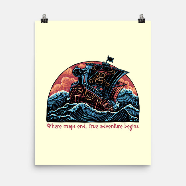Where Maps End-None-Matte-Poster-glitchygorilla