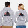 Where Maps End-Unisex-Zip-Up-Sweatshirt-glitchygorilla