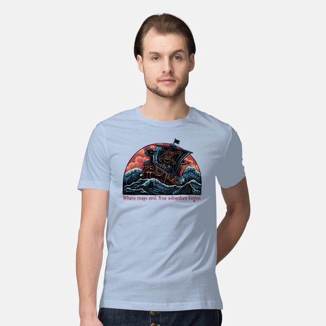 Where Maps End-Mens-Premium-Tee-glitchygorilla