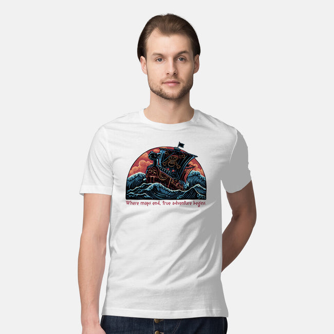 Where Maps End-Mens-Premium-Tee-glitchygorilla