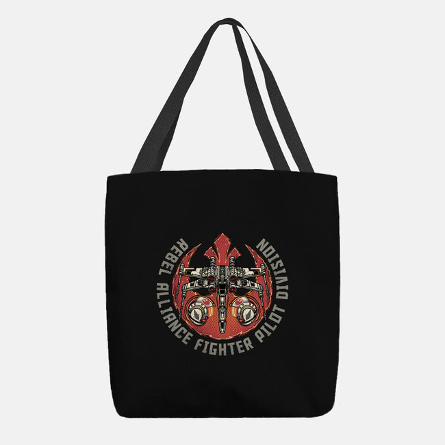 Fighter Pilot Division-None-Basic Tote-Bag-glitchygorilla