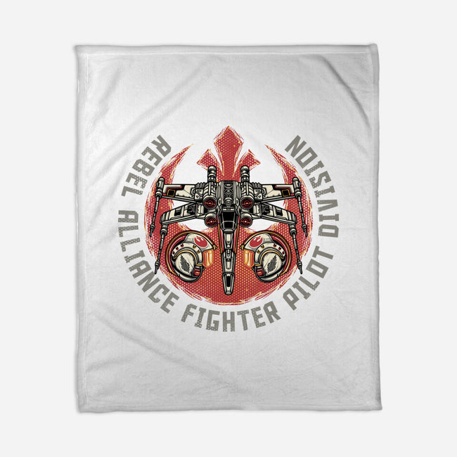 Fighter Pilot Division-None-Fleece-Blanket-glitchygorilla