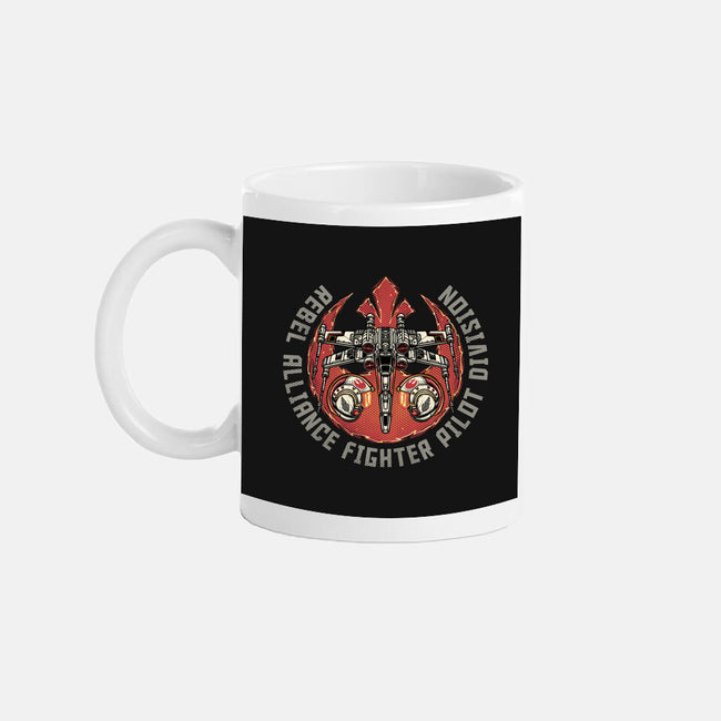Fighter Pilot Division-None-Mug-Drinkware-glitchygorilla