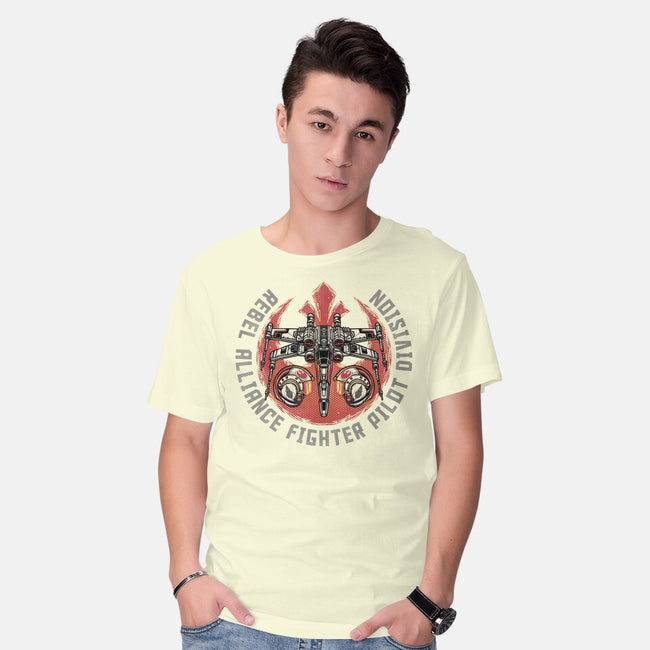 Fighter Pilot Division-Mens-Basic-Tee-glitchygorilla